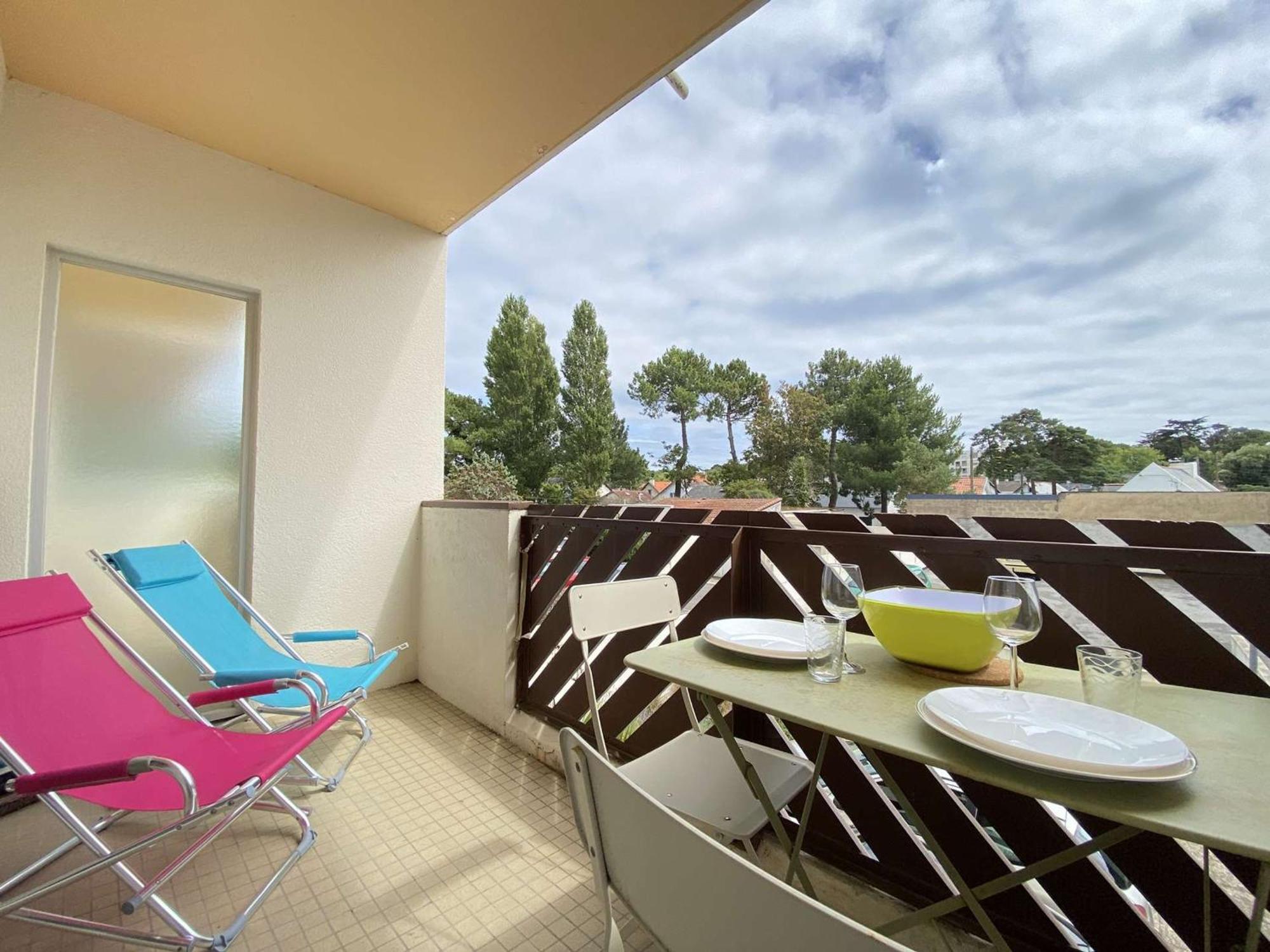 Studio Moderne Avec Balcon Sud, Parking Prive, Pres Avenue De Gaulle - 2 Couchages A La Baule - Fr-1-245-107 Bagian luar foto