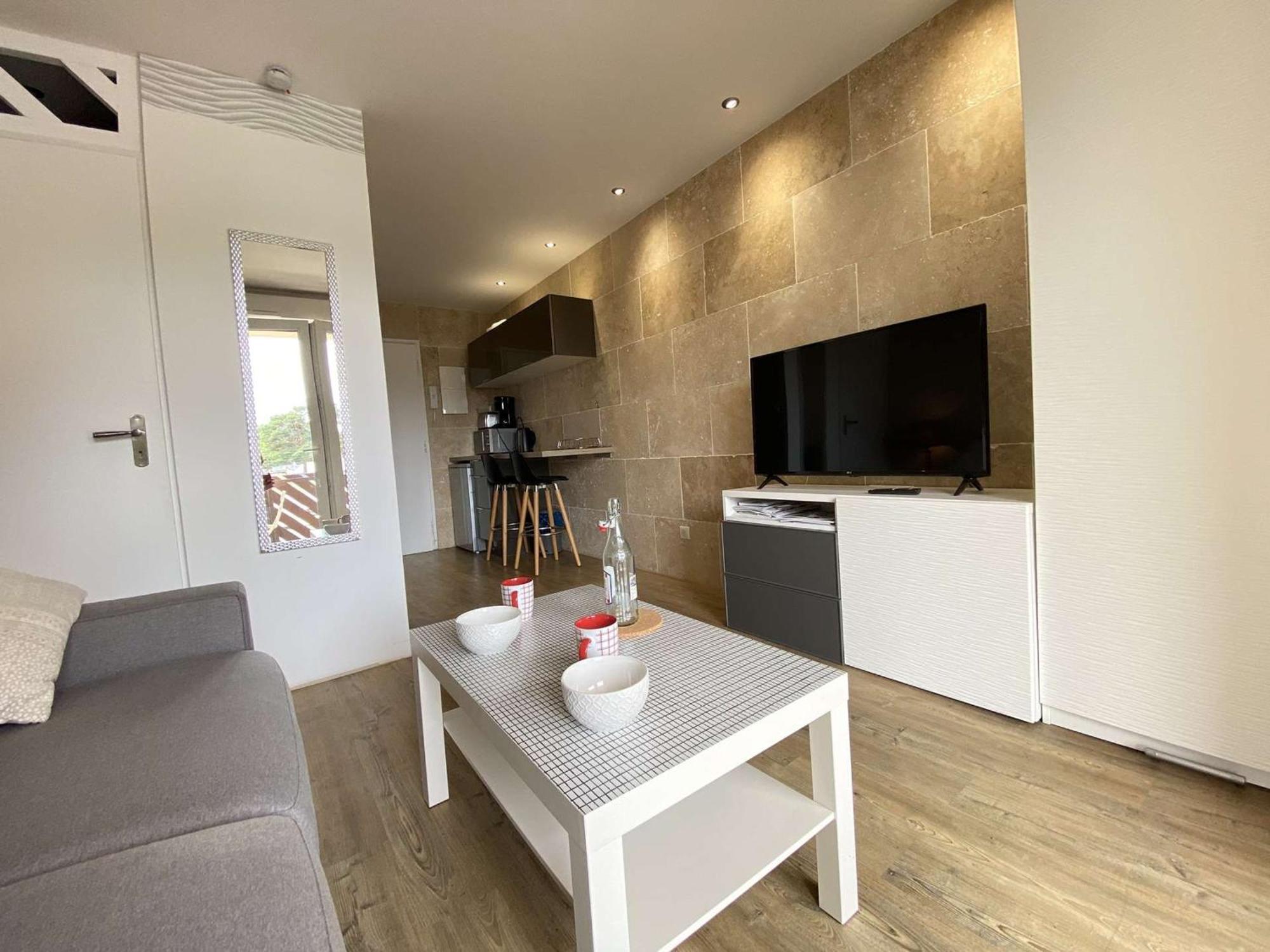 Studio Moderne Avec Balcon Sud, Parking Prive, Pres Avenue De Gaulle - 2 Couchages A La Baule - Fr-1-245-107 Bagian luar foto